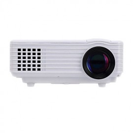 Portable 1080P HD 800 Lumens LED Projector with TV Output for Home Theater/Business/Education  