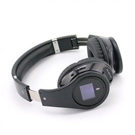 BQ968 Multifunction Bluetooth 3.0 Over Ear Headphone with LCD Screen for Smart Phones/PC