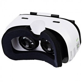 VR 2s Virtual Reality 3D Video Helmet Glasses - White + Black  