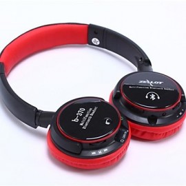 B370 Wireless Bluetooth 4.0 Streo Over Ear Headset with Mircophone Hi-Fi for Smartphone