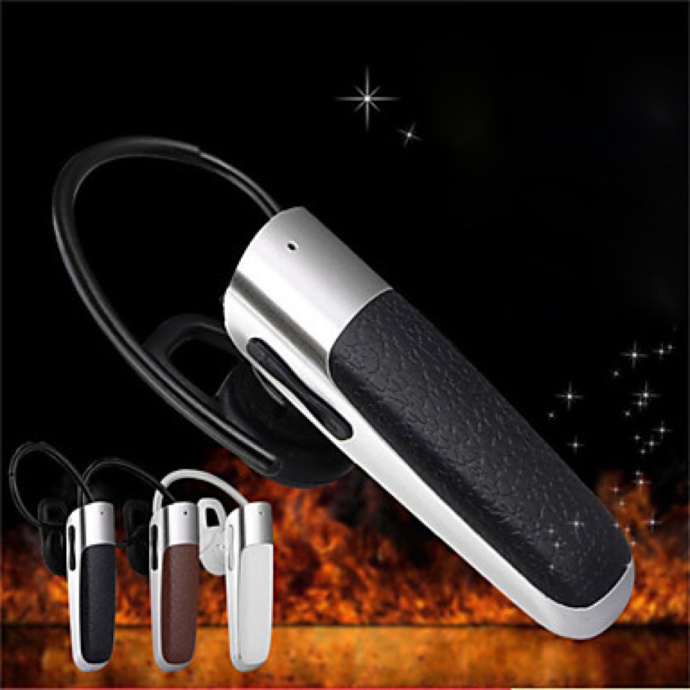 Wireless Bluetooth V4.0 Headset EarHook Style Stereo Earphone with Mic for CellPhone Tablet PC