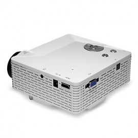 Mini HD Home Super Bright LED Technology Projector 500LM , PC Laptop VGA USB SD HDMI  