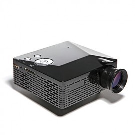 Mini HD Home Super Bright LED Technology Projector 500LM , PC Laptop VGA USB SD HDMI  