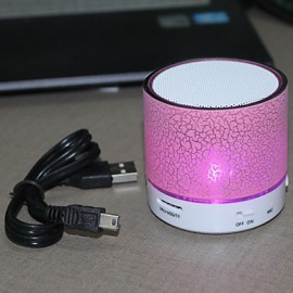 LED MiNi Bluetooth Speaker Micro SD Mic USB AUX Portable Handfree for iPhone Samsung and Other Cellphone  