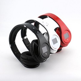 BQ968 Multifunction Bluetooth 3.0 Over Ear Headphone with LCD Screen for Smart Phones/PC