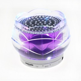 LED Mini Bluetooth Speaker with Mic/TF Card Port  /Mp3/Mp4/ iPhone (RGB)(Assorted Color)  