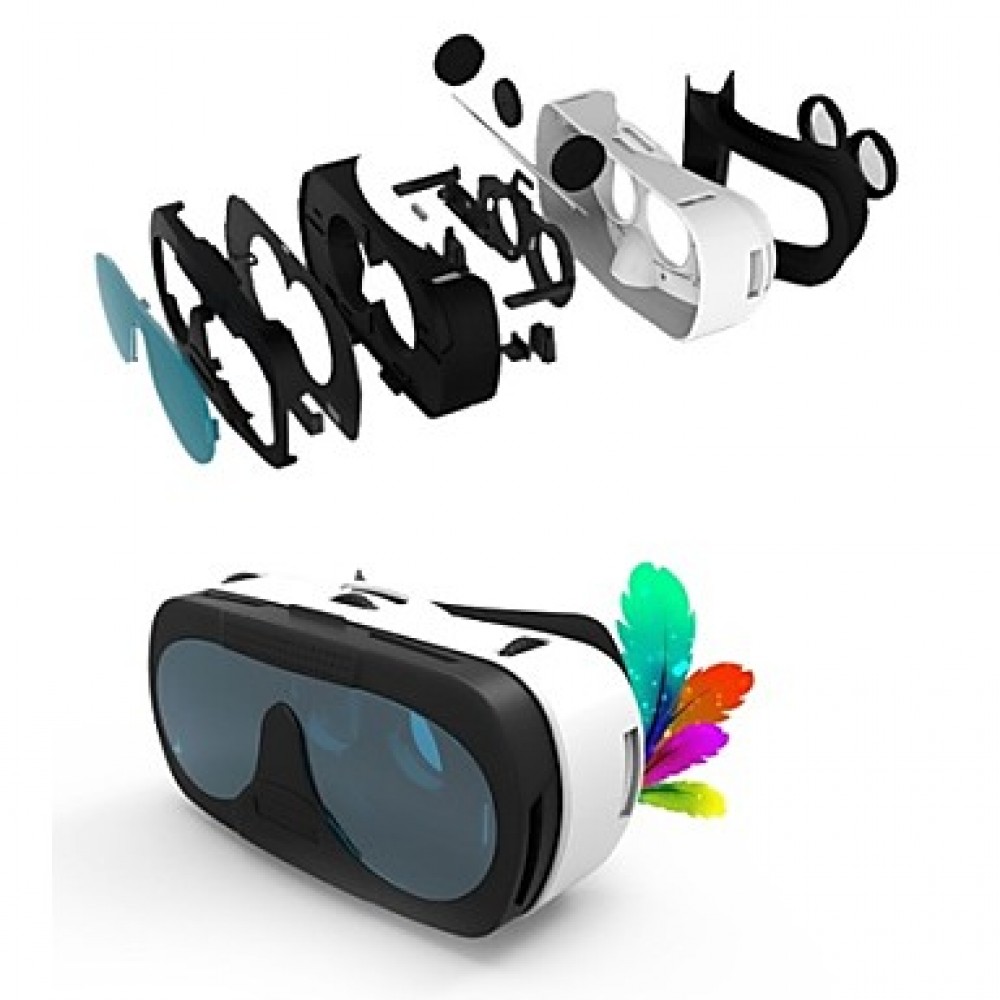 3.0 Virtual Reality 3D Glasses Box for 4.0~6.0" Smartphones  