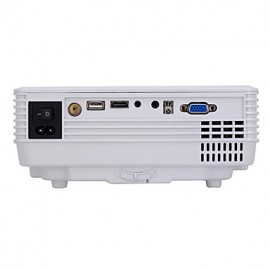 Portable 1080P HD 800 Lumens LED Projector with TV Output for Home Theater/Business/Education  