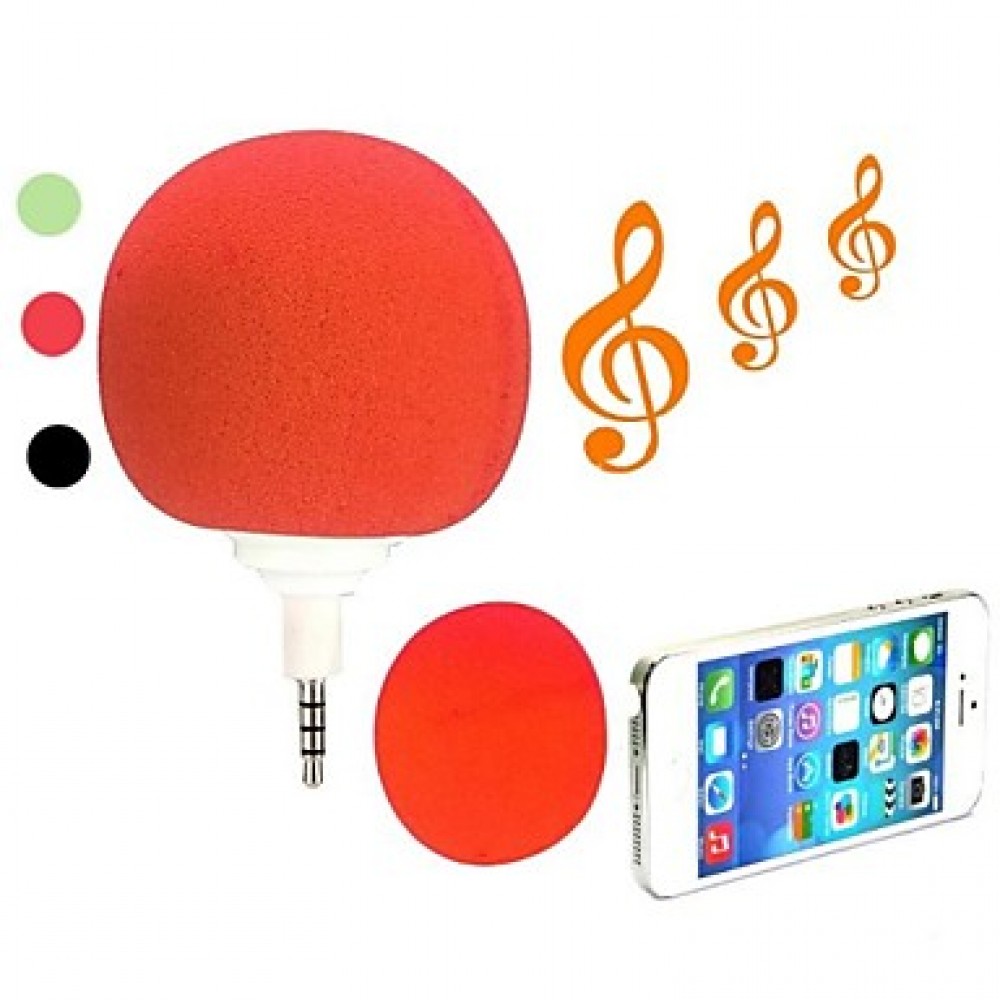 Cute Portable Mini 3.5mm Audio Jack Cool Music Ball Speaker Player Clear Sound Music(Assorted Colors)  