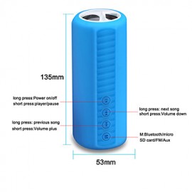 W200 Mini Portable Sport Bluetooth Speaker Waterproof,Dropproof/ Shockproof Wireless Speakers outdoor   