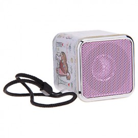 Skull Pattern Portable Speaker for Mp3 Player Pc Pad (C-39)  