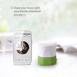 MINI Ultra-Portable Wireless Bluetooth V3.0 Speaker w/ Microphone (Assorted Colors)   