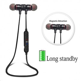 M9 DJ Quality Earbuds Magnet Metal Wireless Bluetooth Earphone Computer Earphones With Microphone