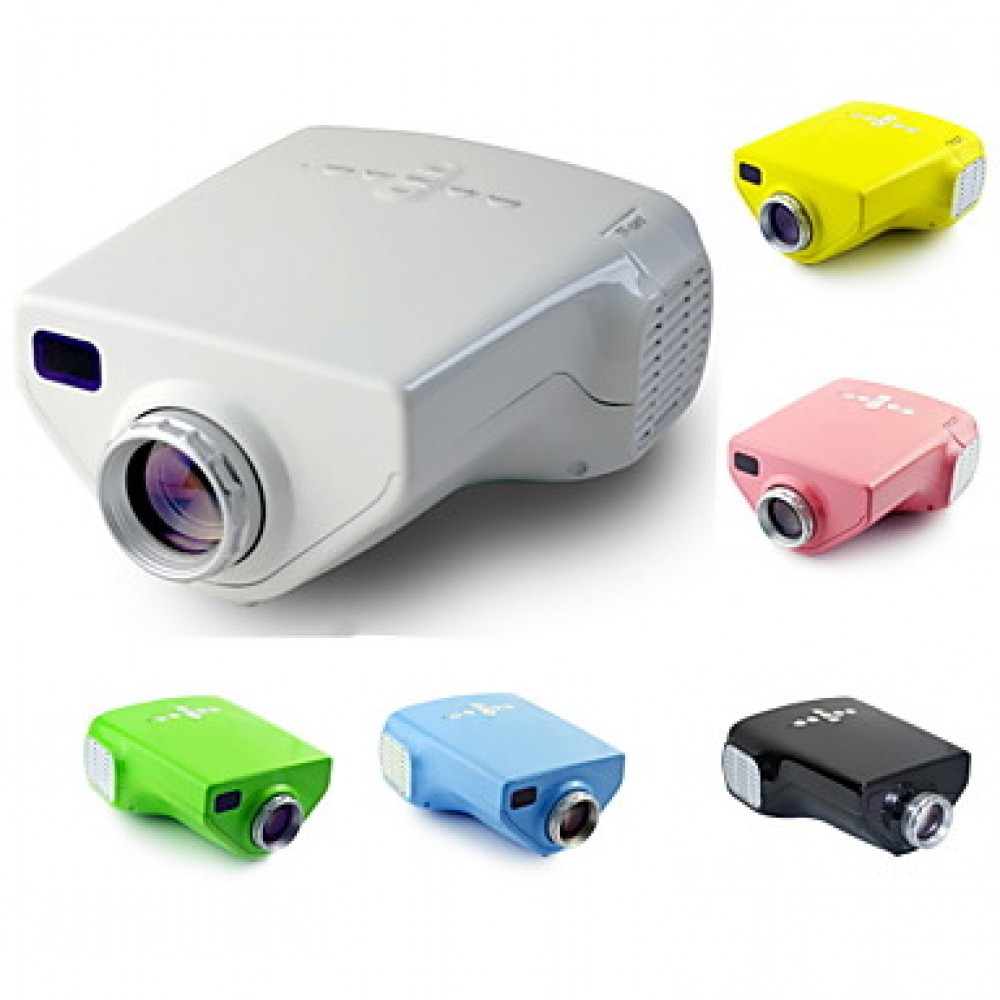 HVGA  LCD Mini Projector  HDMI, USB, TF, TV, AV(E03)  