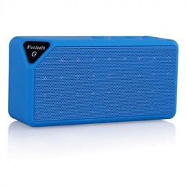 Portable Bluetooth Speaker with MicroSD Card Slot USB Slot Microphone Assorted Color  