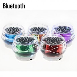 LED Mini Bluetooth Speaker with Mic/TF Card Port  /Mp3/Mp4/ iPhone (RGB)(Assorted Color)  