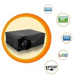 HD LCD Theater Business Projector  3500lm 1280x800 with HDMI*2  VGA TV AV USB*2  S-Video(PH580S)  